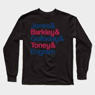 The NY Giants 2021 Playoffs Run Long Sleeve T-Shirt